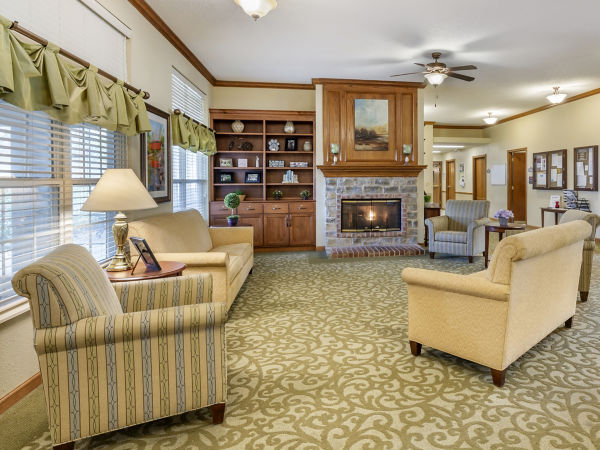 Brookdale Alliance Community Living Room
