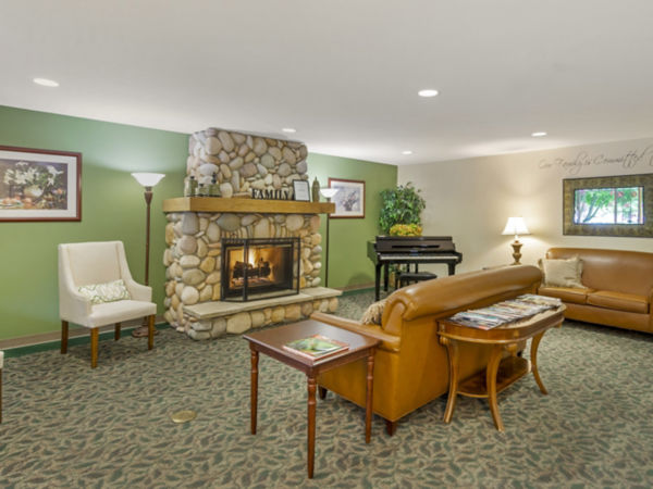 Brookdale Arbor Place Community Living Room