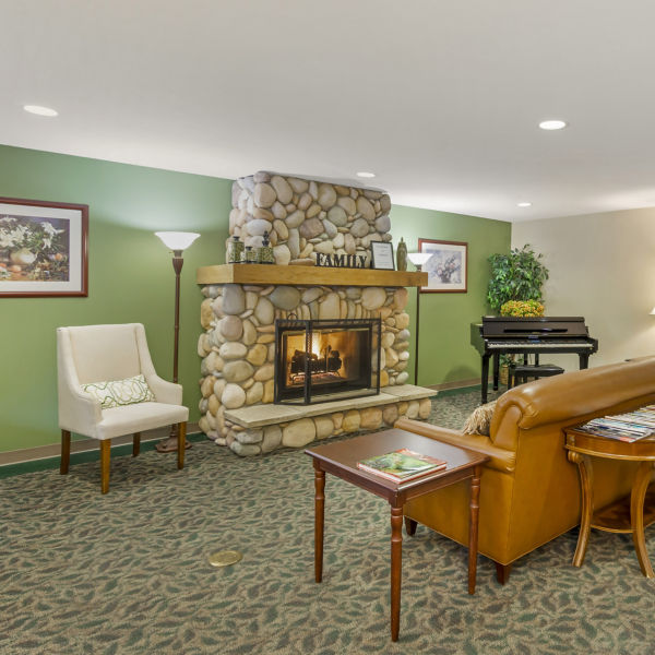 Brookdale Arbor Place Community Living Room