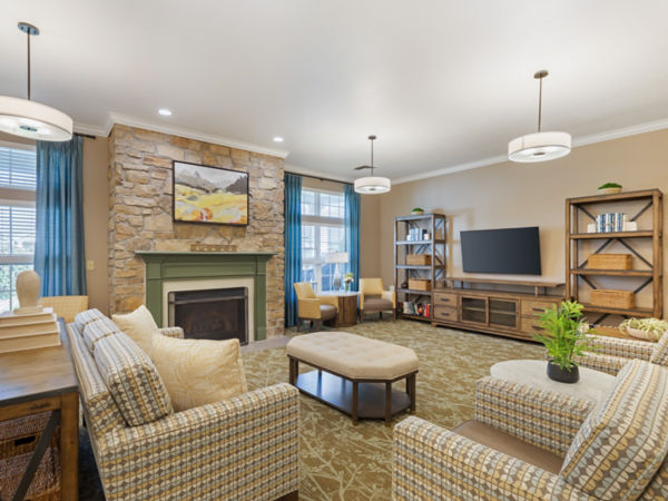 Brookdale Arvada Community Living Room