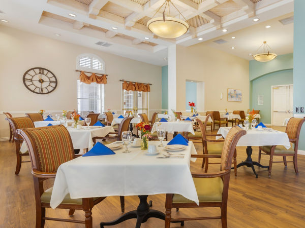 Brookdale Baywood Community Dining Room