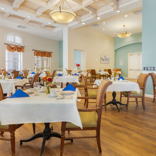 Brookdale Baywood Community Dining Room