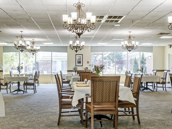 Brookdale Bellevue Ny Dining Room