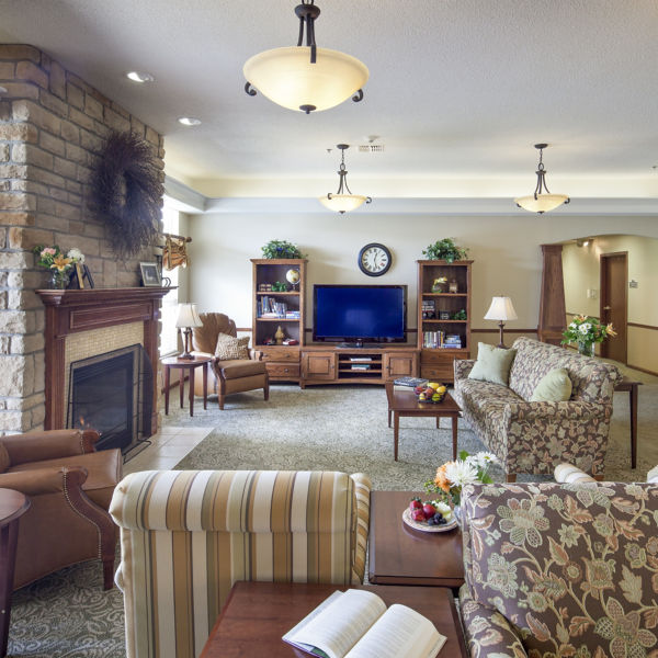Brookdale Bowling Green Community Living Room