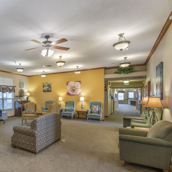 Brookdale Briargate Community Living Room