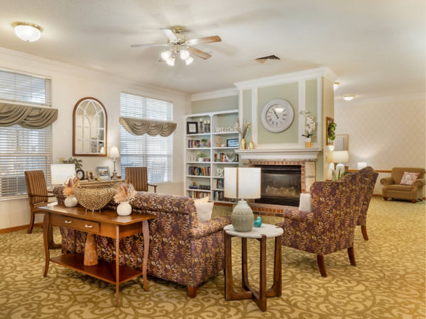 Brookdale Brushy Creek Community Living Room