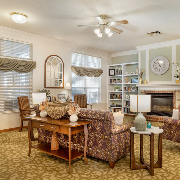 Brookdale Brushy Creek Community Living Room