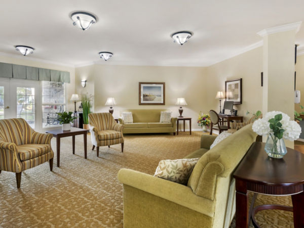Brookdale Canopy Oaks Community Living Room