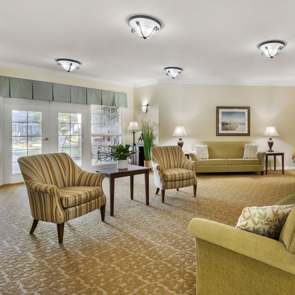 Brookdale Canopy Oaks Community Living Room