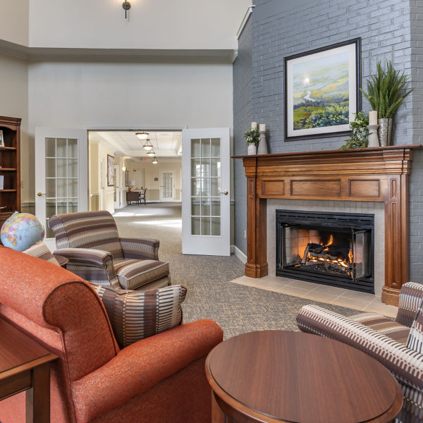 Brookdale Carmel Community Living Room