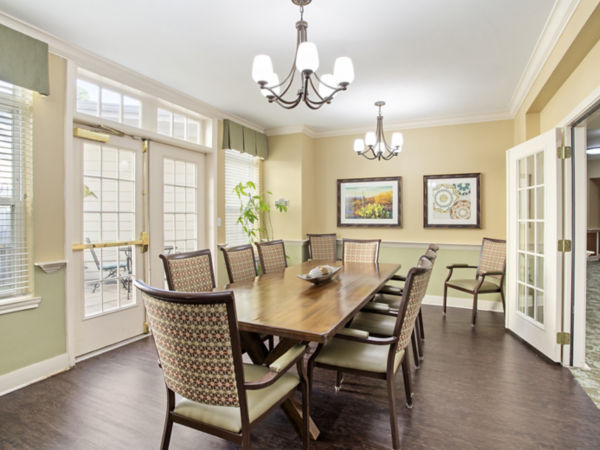 Brookdale Champions Private Dining Room