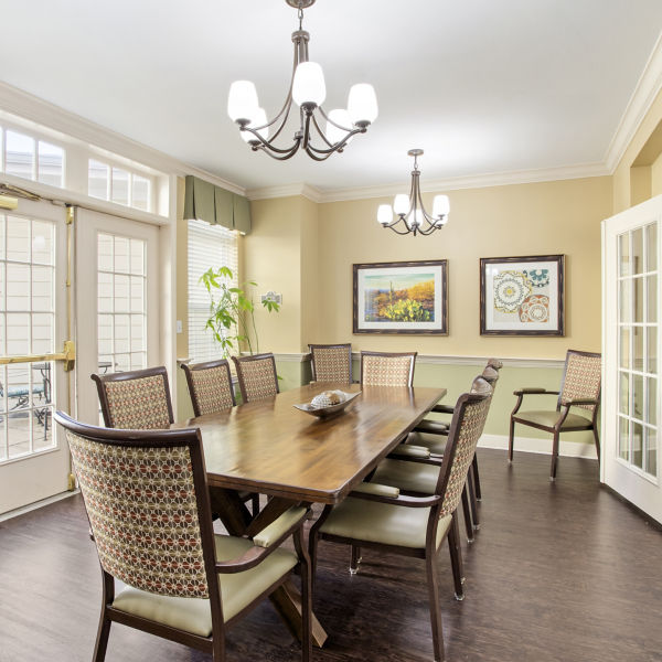 Brookdale Champions Private Dining Room