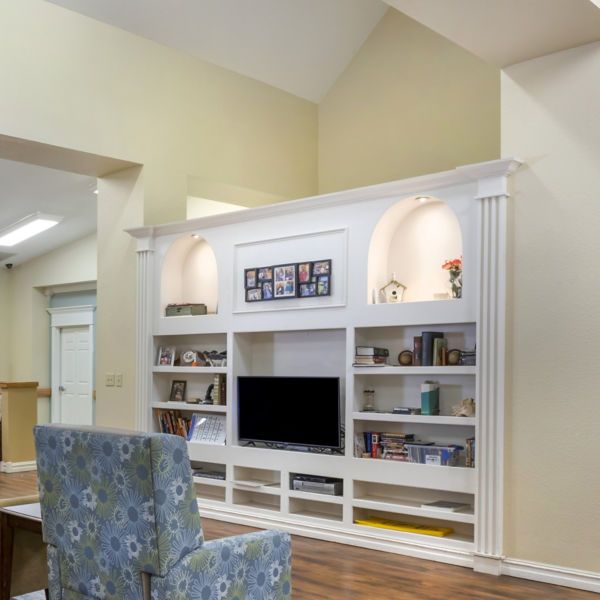 Brookdale Chenal Heights Community Living Room