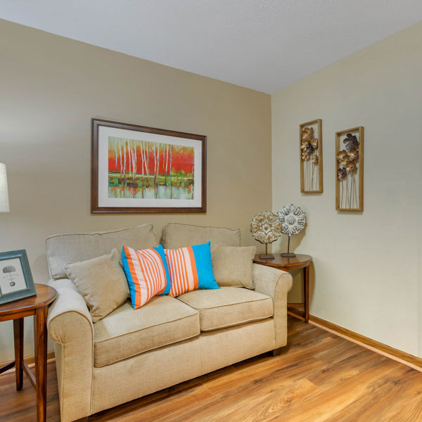 Brookdale Clarksville Apartment Living Room