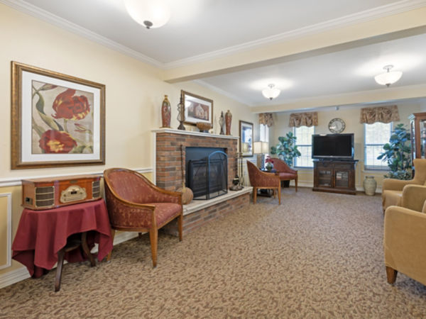 Brookdale Clinton Ny Il Community Living Room