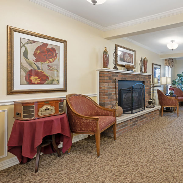 Brookdale Clinton Ny Il Community Living Room