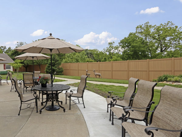 Brookdale College Square Patio