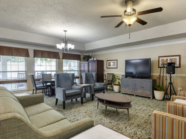 Brookdale Concord Parkway Community Living Room