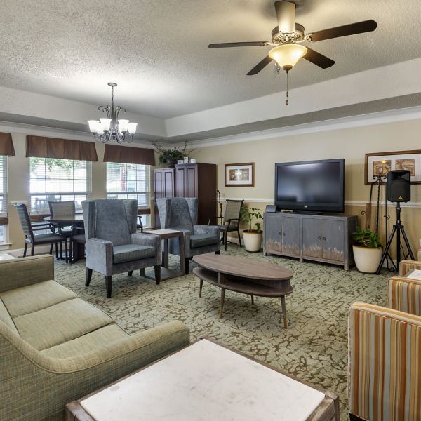 Brookdale Concord Parkway Community Living Room