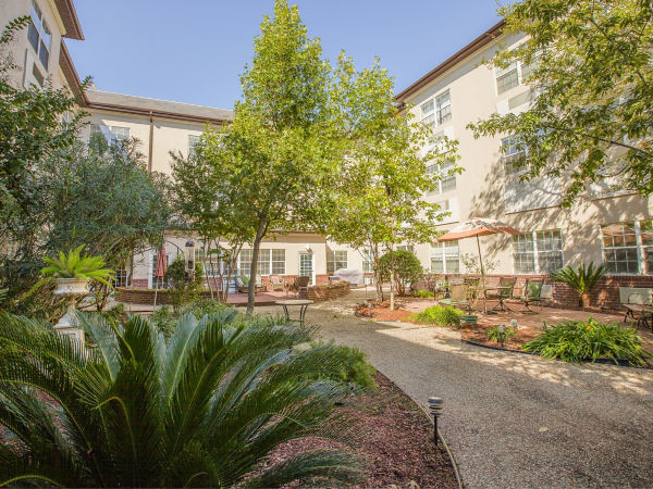 Brookdale Cypress Station Courtyard