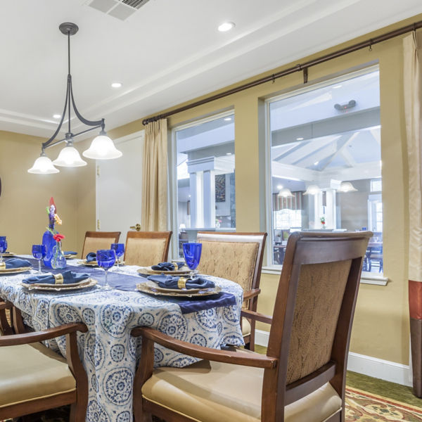 Brookdale Diablo Lodge Private Dining Room