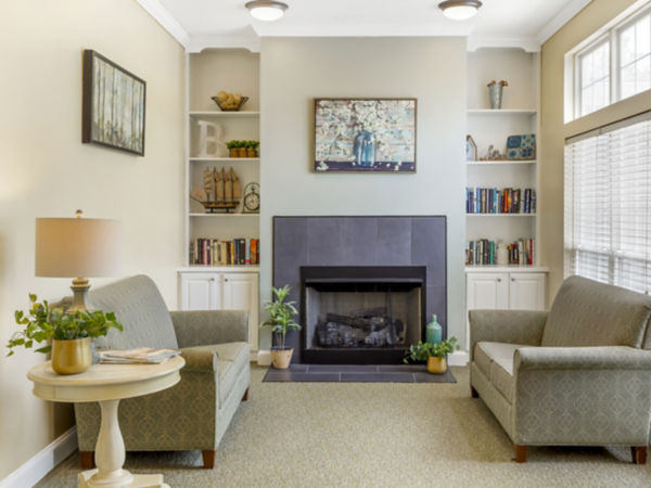 Brookdale Dickinson Avenue Community Living Room