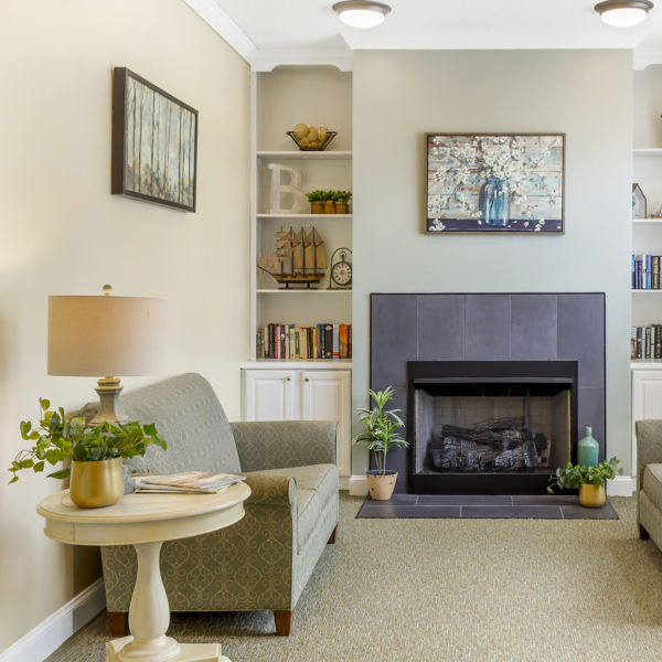 Brookdale Dickinson Avenue Community Living Room