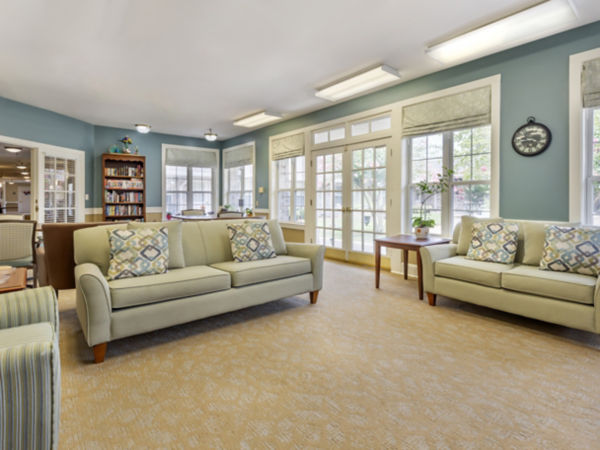 Brookdale Eden Community Living Room