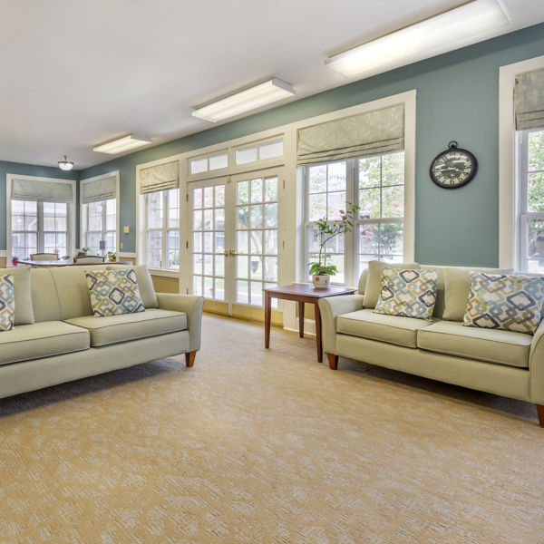 Brookdale Eden Community Living Room