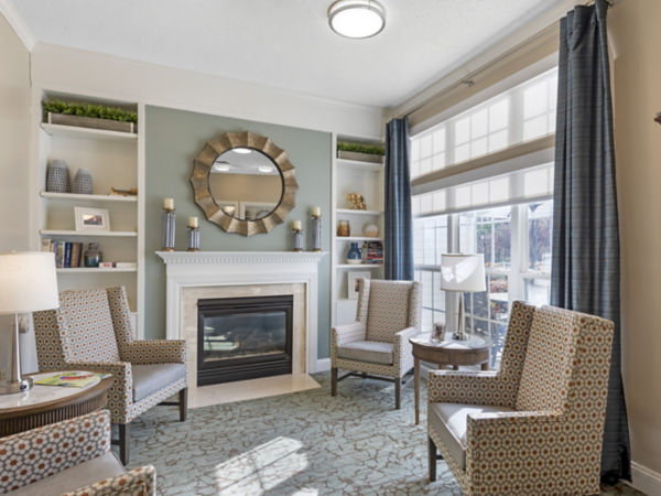 Brookdale Elizabeth City Community Living Room