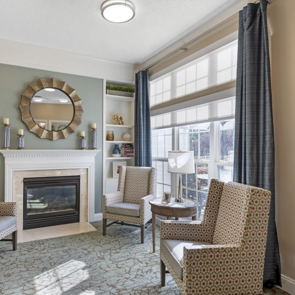 Brookdale Elizabeth City Community Living Room
