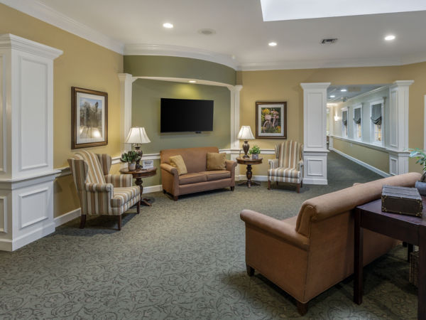 Brookdale Englewood Community Living Room