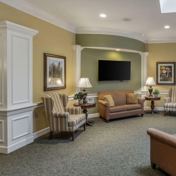 Brookdale Englewood Community Living Room