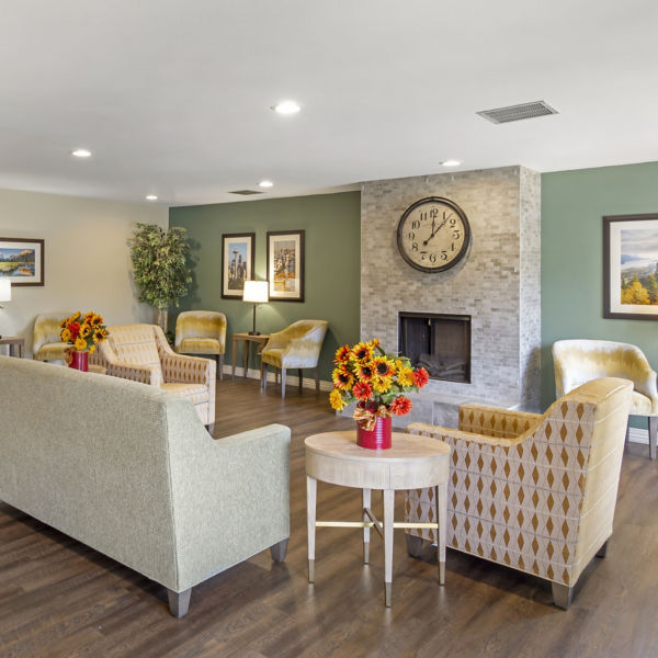 Brookdale Federal Way Community Living Room