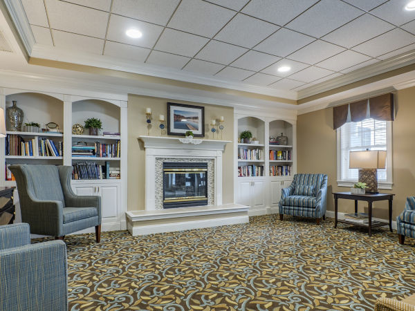 Brookdale Fillmore Pond Community Living Room