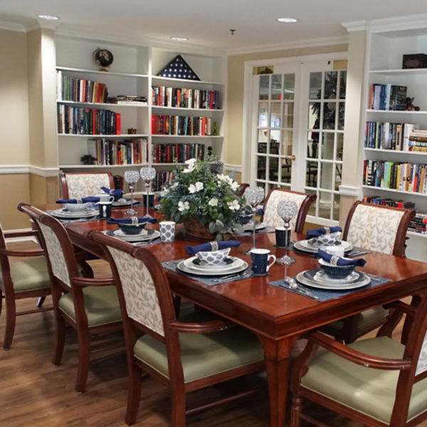 Brookdale Florham Park Private Dining Room
