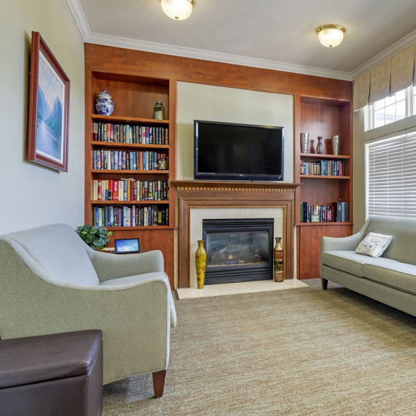 Brookdale Forest City Community Living Room