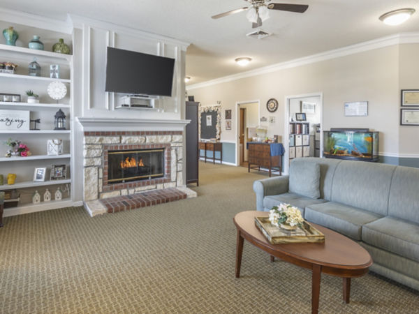 Brookdale Gallatin Community Living Room
