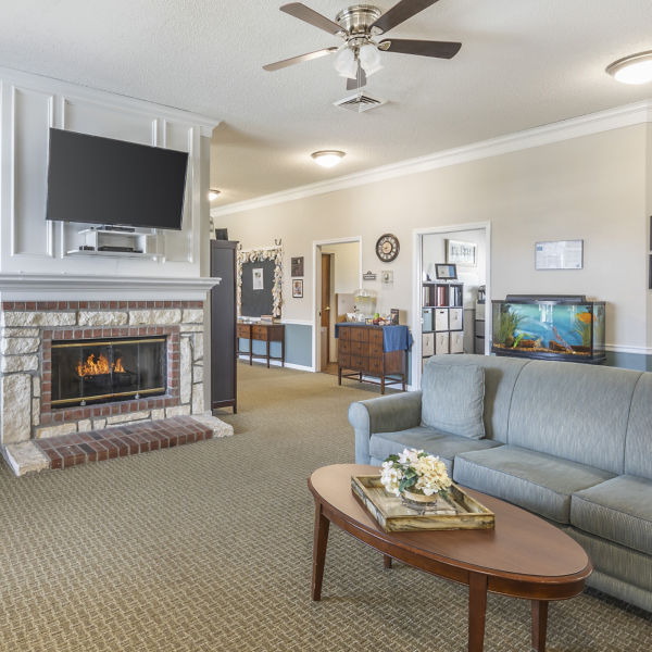 Brookdale Gallatin Community Living Room