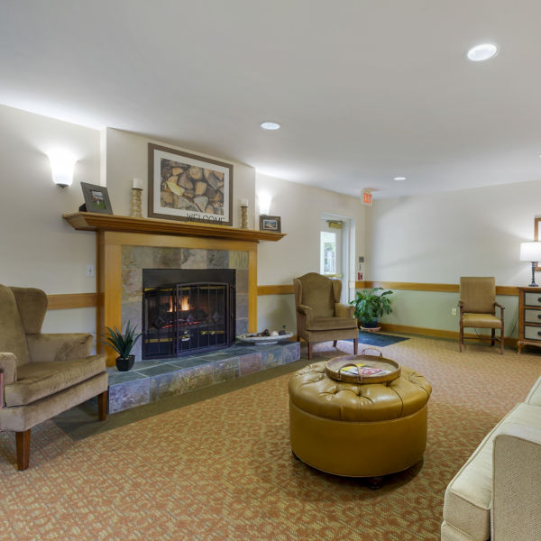 Brookdale Geary Street Community Living Room