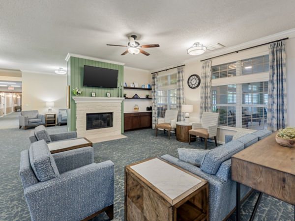 Brookdale Georgetown Community Living Room