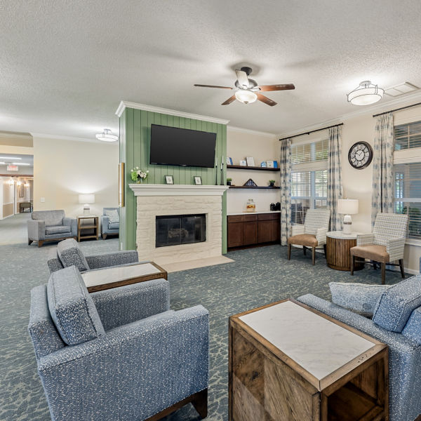Brookdale Georgetown Community Living Room
