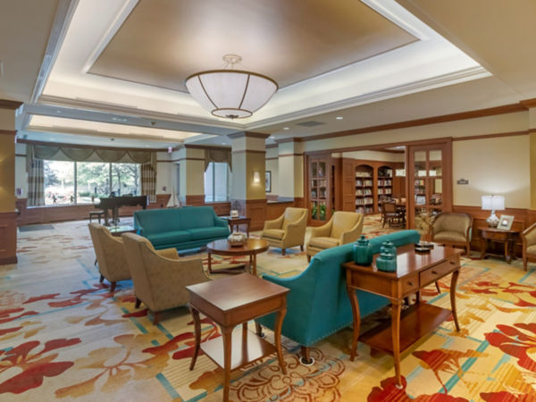 Brookdale Glen Ellyn Community Living Room