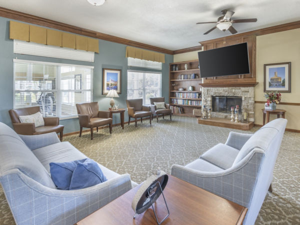 Brookdale Goodlettesville Al Community Living Room
