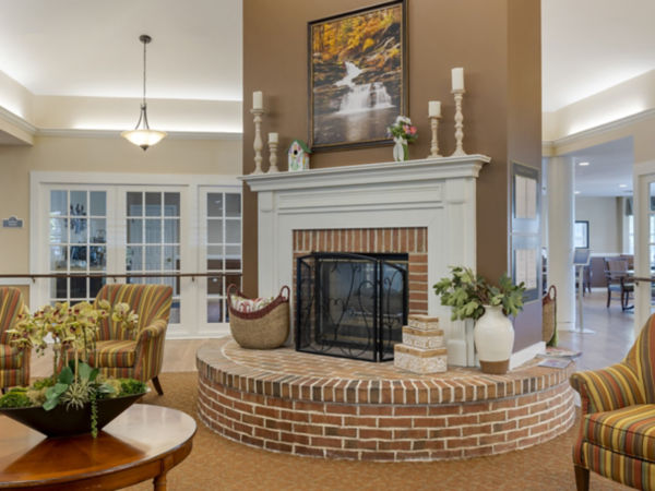 Brookdale Harrisburg Community Living Room