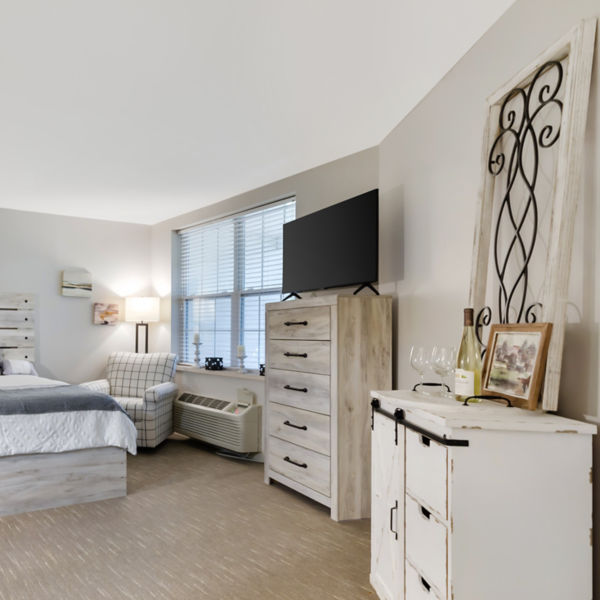 Brookdale Harrisonburg Apartment Bedroom