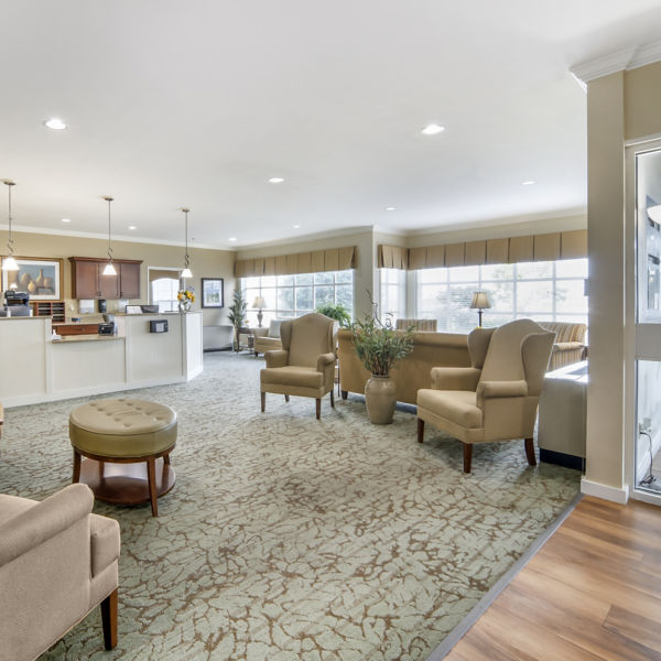 Brookdale Hearthstone Moses Lake Lobby