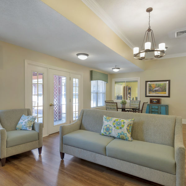 Brookdale High Point North Mc Community Living Room