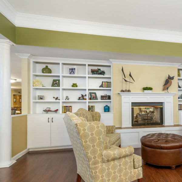 Brookdale Hixson Community Living Room