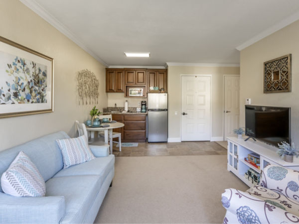 Brookdale Irvine Apartment Living Room